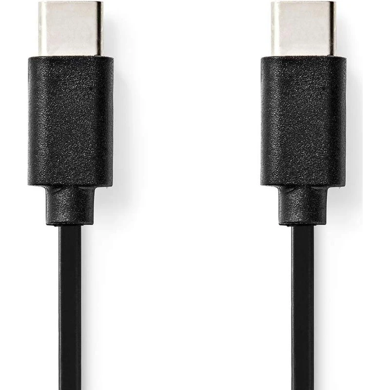 Nedis CCGL60700BK10 USB-C kabel, 1 m, sort