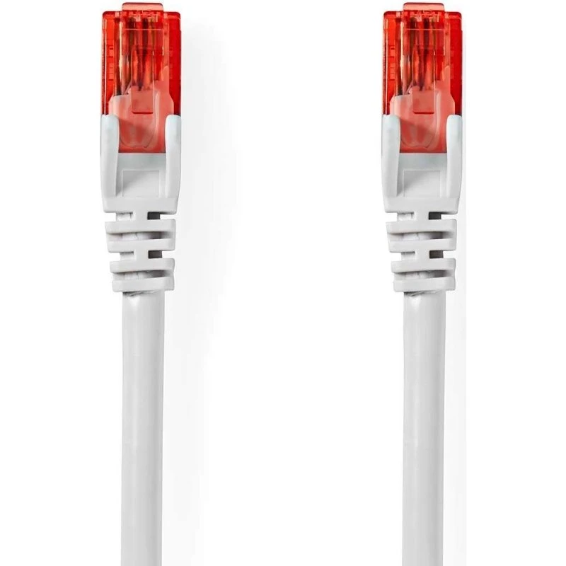 Nedis CCGL85200WT05 Cat6 Netværkskabel, Hvid, 0,5 m