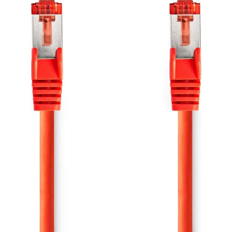 Nedis CAT6 S/FTP netværkskabel, rød, 10 m, RJ45 Han-Han