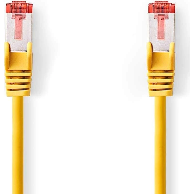 Nedis CCGL85221YE100 Kat 6 S/FTP-gul 10 m netværkskabel