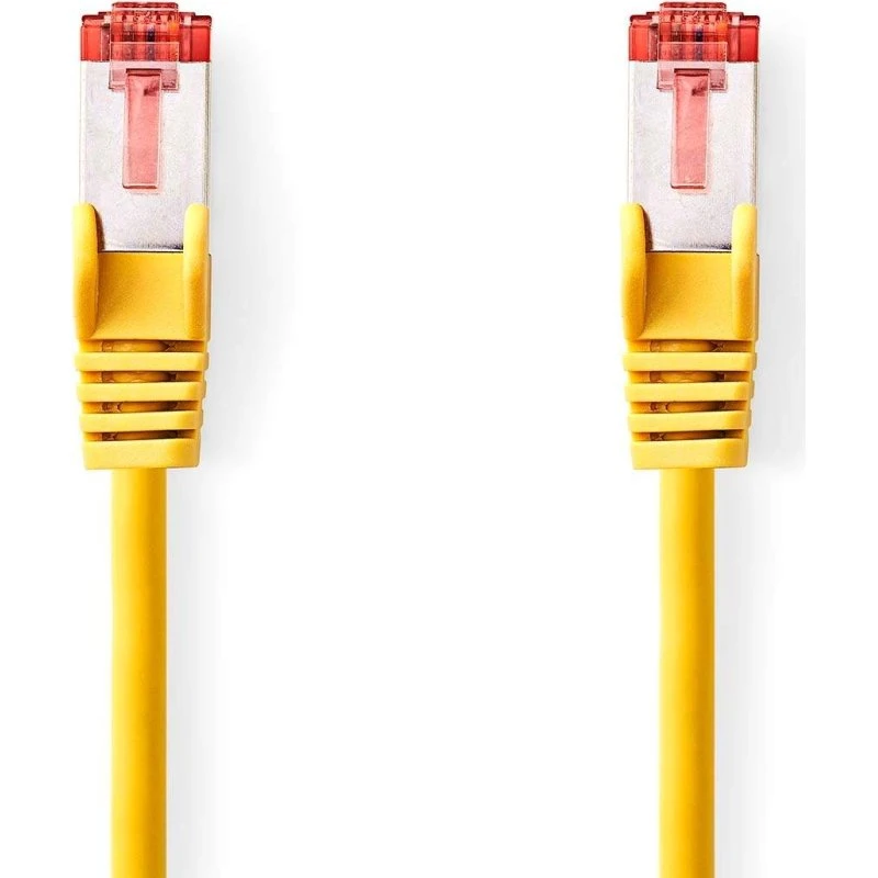 Nedis CCGL85221YE20 Kat 6 S/FTP netværkskabel, Gul, 2m