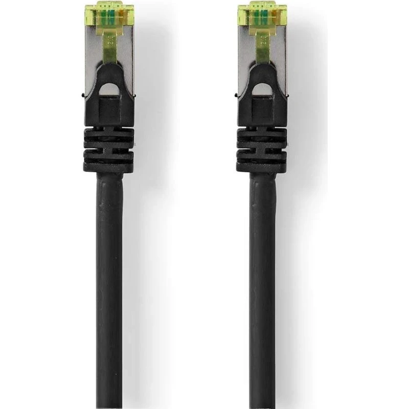 Nedis CAT7 S/FTP Patchkabel, 10 m, Sort, RJ45 Mand til Mand