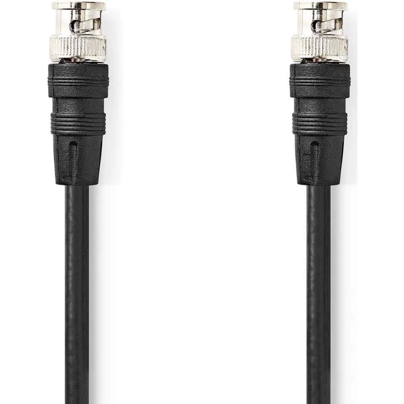 Nedis BNC Video Kabel 1,00 m Nikkelpladeret 75 Ohm