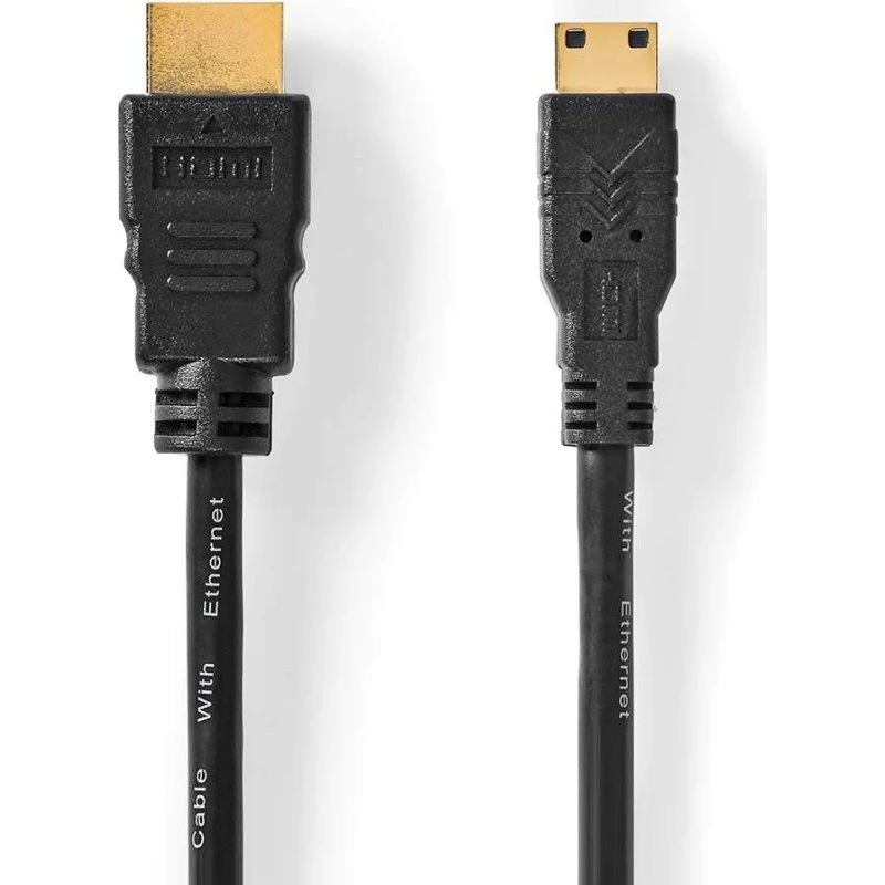 Nedis High Speed HDMI-kabel med Ethernet, 1,5 m, sort