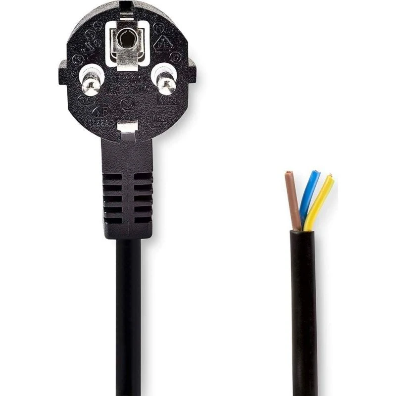 Nedis CEGL10700BK30 3 m strømkabel sort