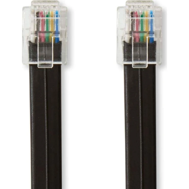 Nedis TCGL90300BK10 1 m sort telefonkabel
