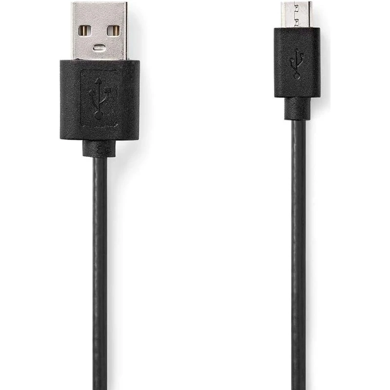 Nedis CCGL60501BK10 USB-kabel, 1 m, sort