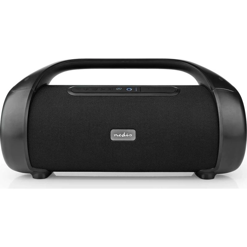 Nedis Bluetooth RGB Party Boombox 120W, Sort, 9,5 Timer