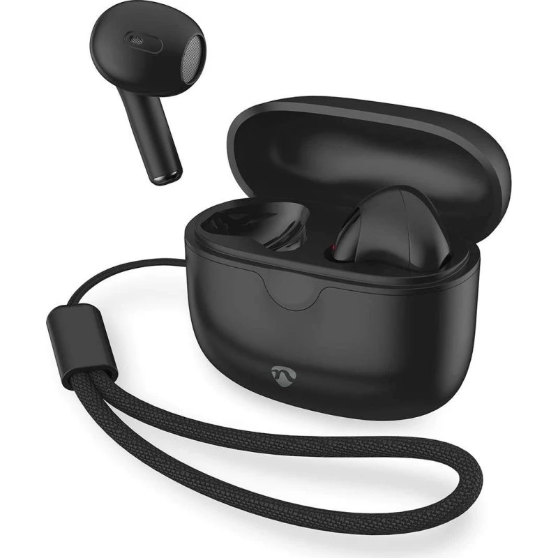 Nedis Trådløse Øretelefoner, Bluetooth 5.3, 16 timer batteri, Touch Control, Sort