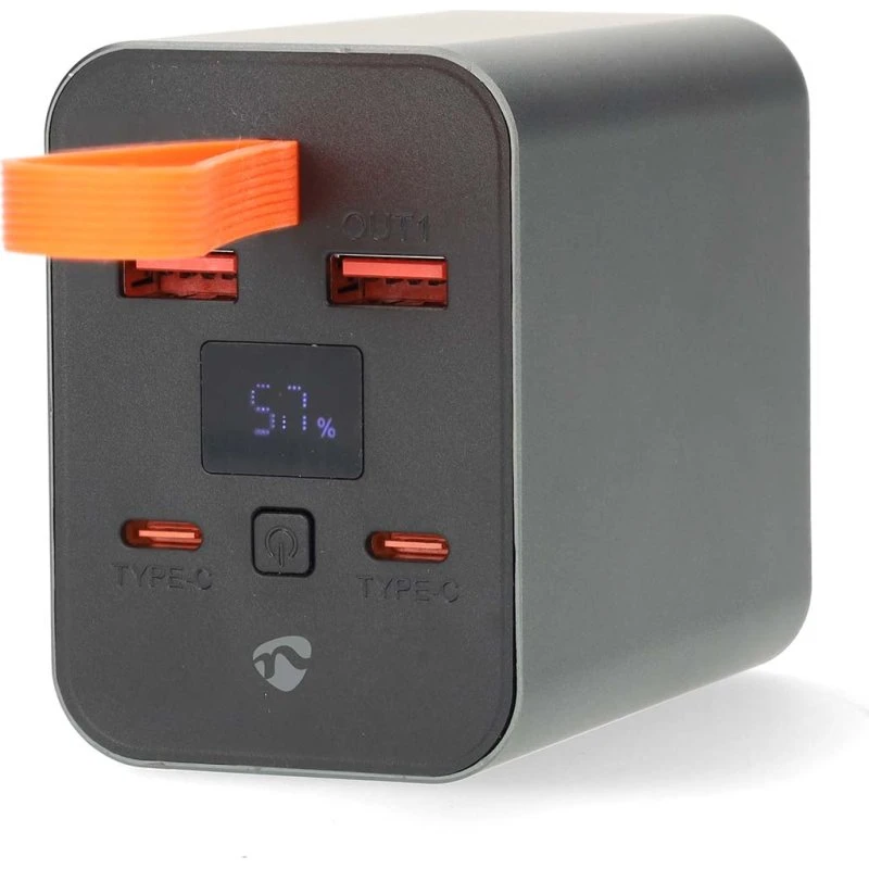 Nedis Powerbank 30000 mAh PBKPD100W25BK