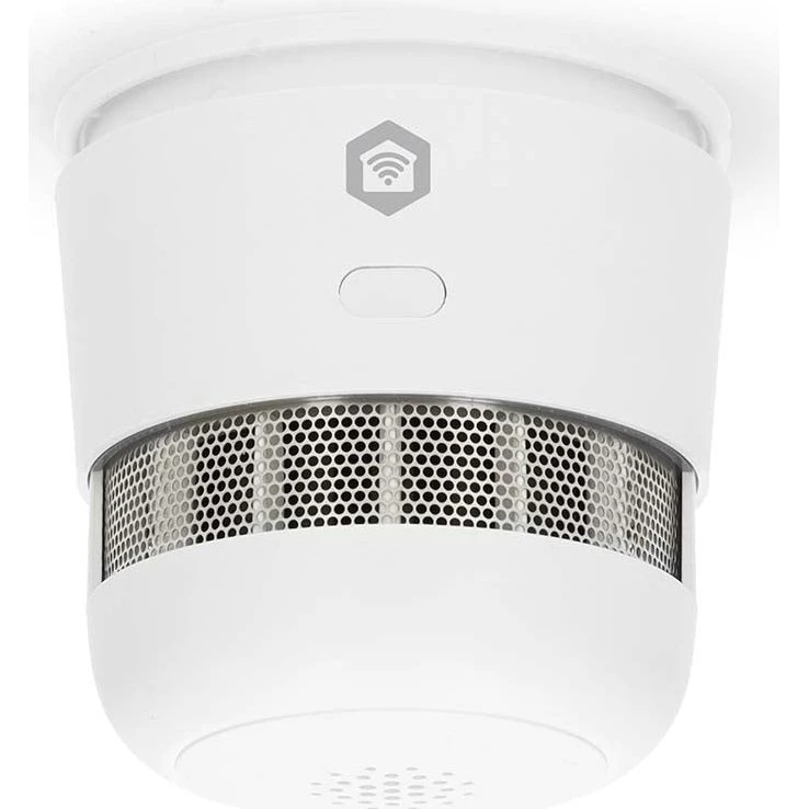 Nedis SmartLife Zigbee Røgdetektor | 10 Års Sensor | Hvid | ZBDS11WT