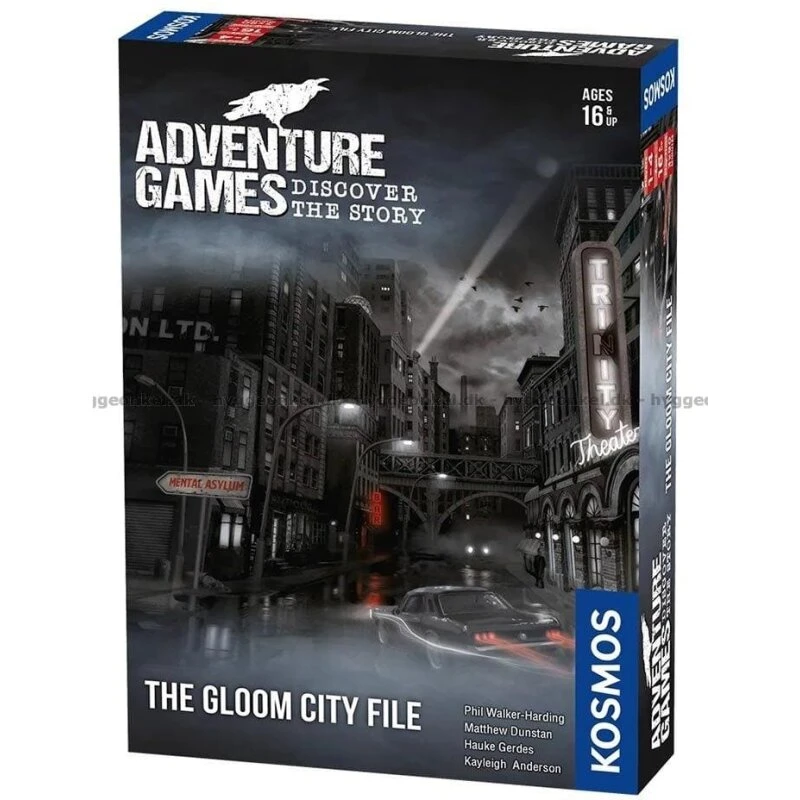 Adventure Games: The Gloom City File (co-op gådespil)