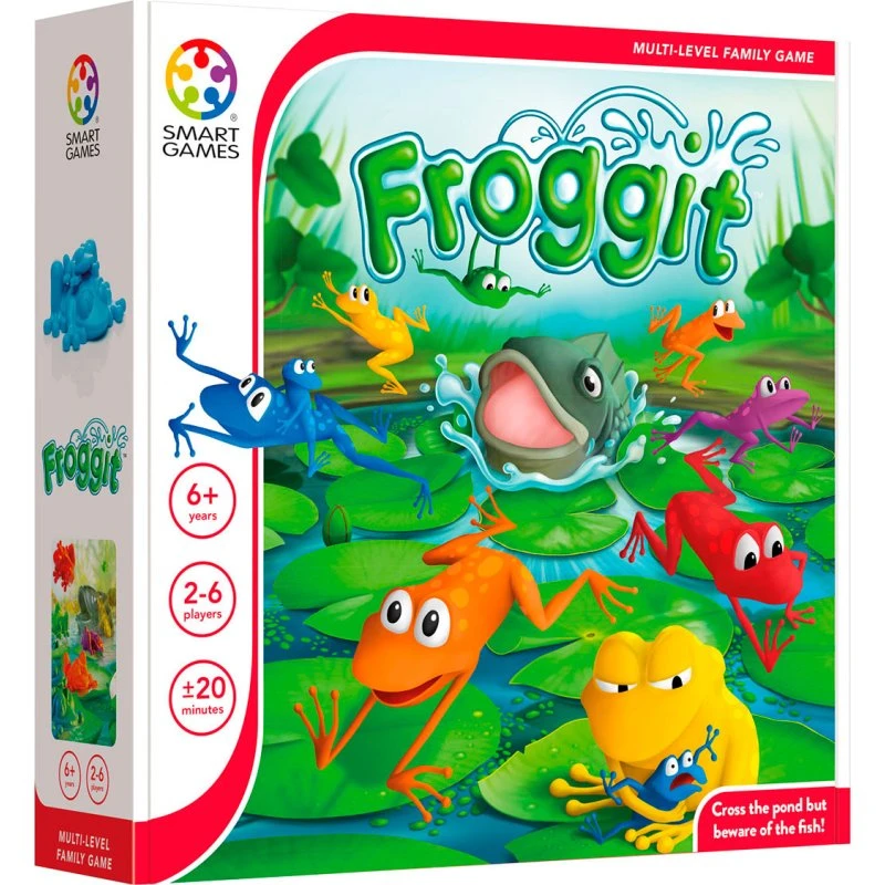 SmartGames Froggit (Nordic) - Brætspil for børn fra 6 år