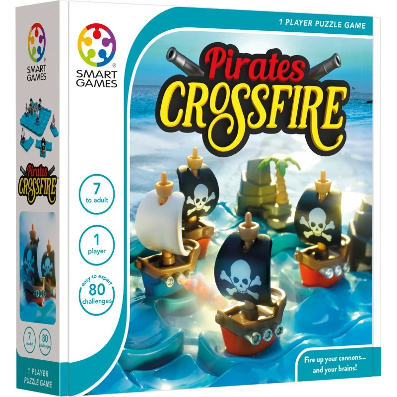 SmartGames Pirates Crossfire, 7+ år