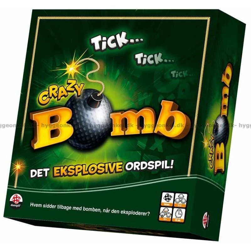 Crazy Bomb (Pass The Bomb) - sjovt gådespil