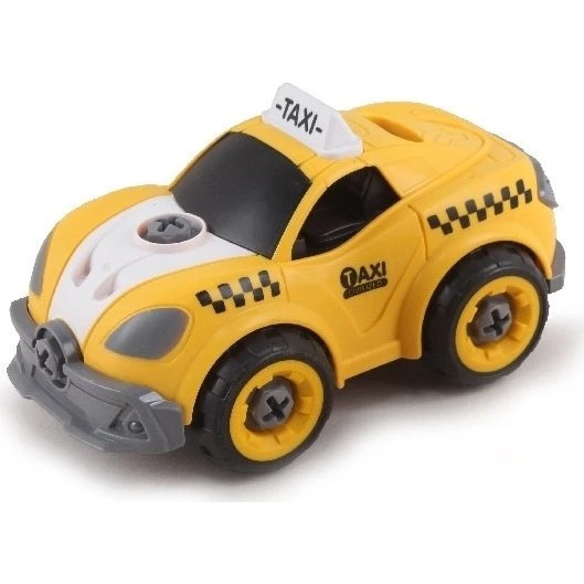 Contruck Taxi R/C DIY med lyd - Gul