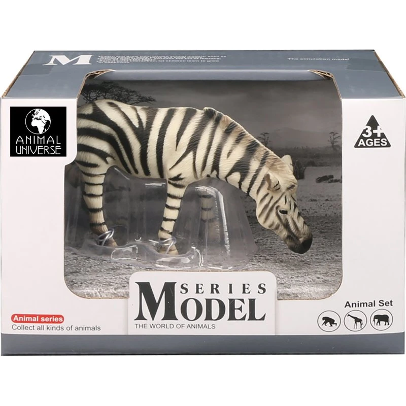 Animal Universe Zebra Legetøj, 3+ år
