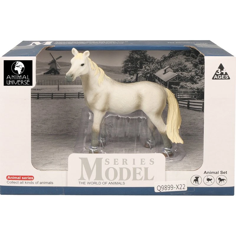 Animal Universe Hest Legetøj - Hvid - 3+ år