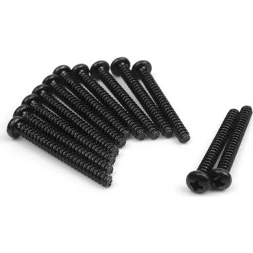 Blackzon PBHO 6x25mm Pan Head Selvborende Skruer (12 stk)