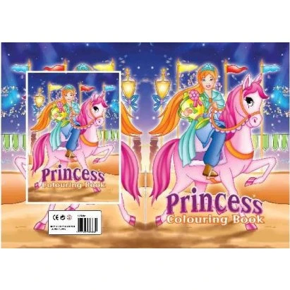 Vestergaard Group Malebog A4 Princess & Horse 16 Sider