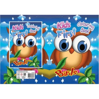 Vestergaard Group Malebog A4 Kids First Birds 16 Sider