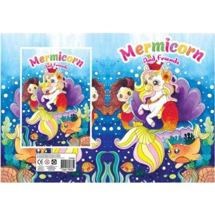 Hobby2You Malebog A4 Mermicorn 16 Sider