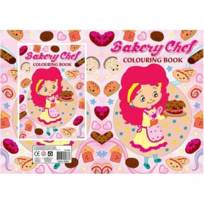 Hobby2You Malebog A4 Bakery Chef 16 Sider