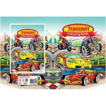 Hobby2You Malebog A4 Transport 16 Sider