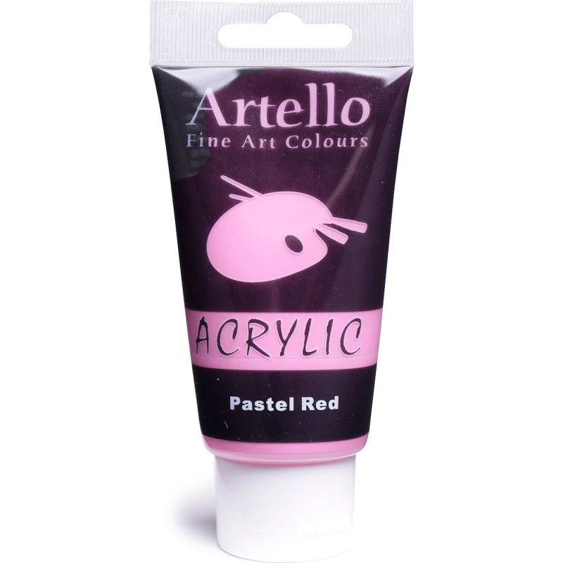 Artello Akrylmaling 75 ml Pastel Rød