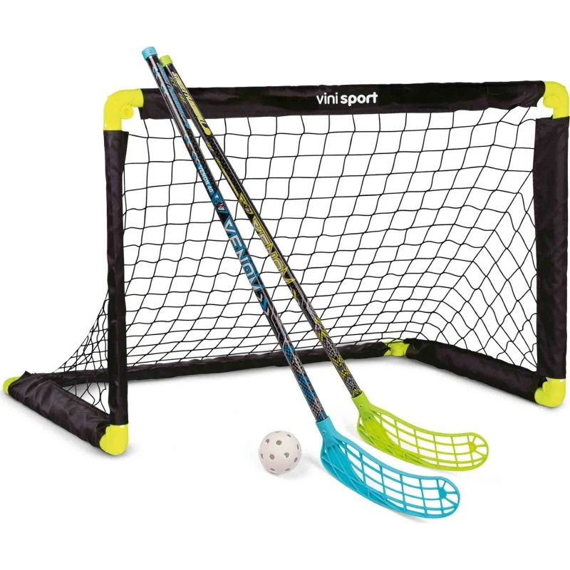 Vini Street Hockey-sæt med foldbart mål, stave og bold