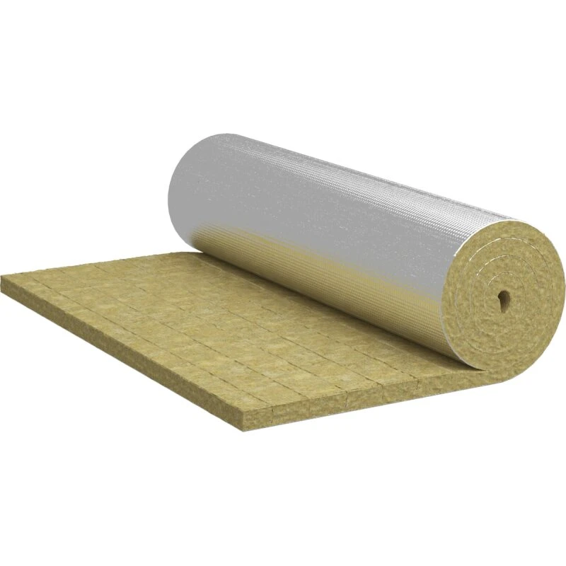ROCKWOOL Prolit lamelmåtte 40 mm (1000x5000 mm) armeret alu-folie