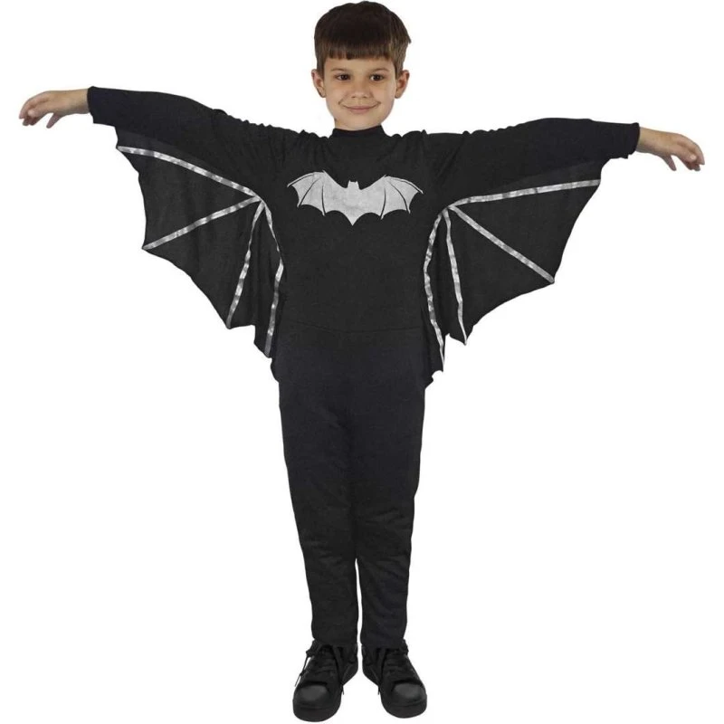 RIO Flagermus Kostume 140 cm med vinger (7-9 år)