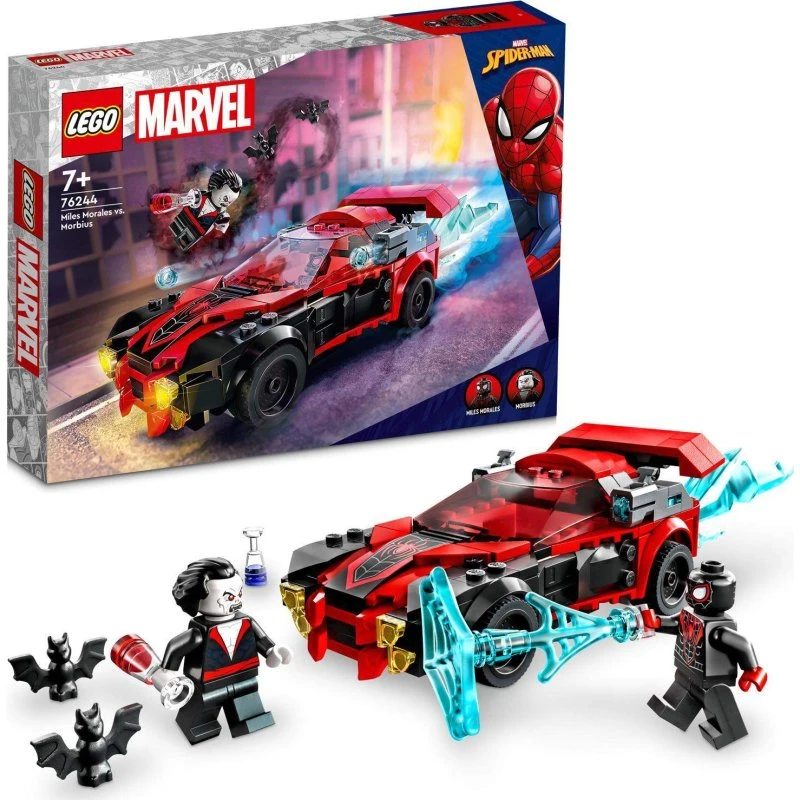 LEGO 76244 Miles Morales vs. Morbius