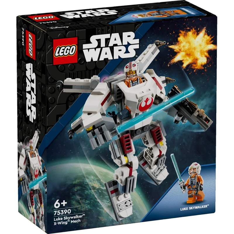 LEGO® Star Wars 75390 Luke Skywalker X-Wing Mech – 195 dele (6+)