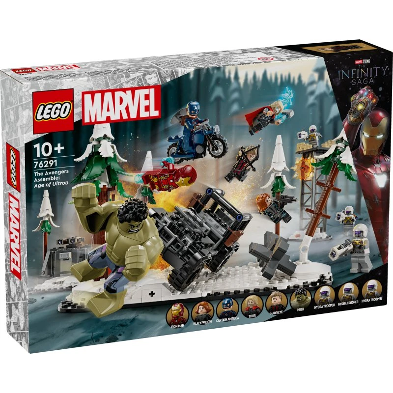 LEGO® Marvel 76291 Avengers: Age of Ultron – 613 dele (10+ år)