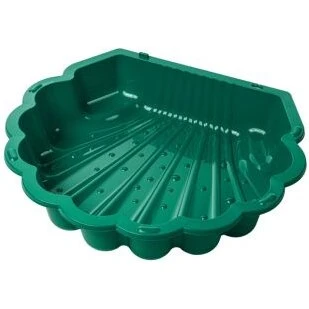 Swing King Musling Sandkasse, grøn med låg (88×77×17,5 cm)