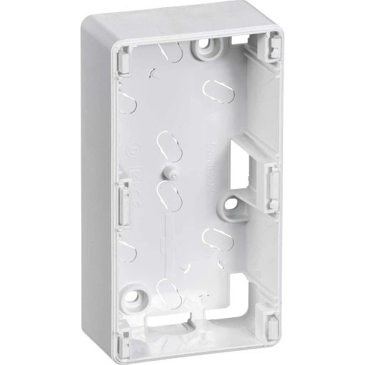 LK Opus 66 Underlag 2 modul 34 mm højt, hvid
