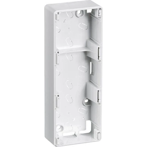 LK Opus 66 Underlag 3 modul 34 mm hvid