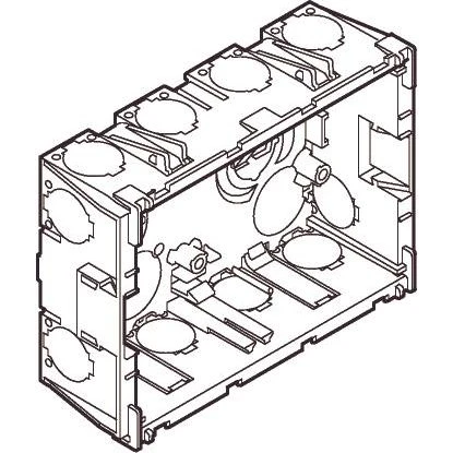 LK Clic'Line Kanaldåse 2 Modul