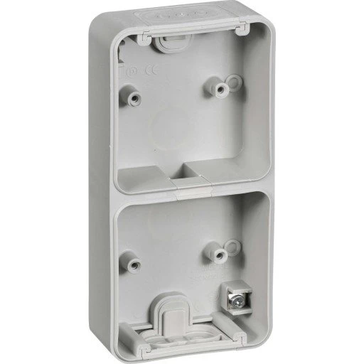 LK Opus 74 Underlag 2x1 modul lodret, lysegrå