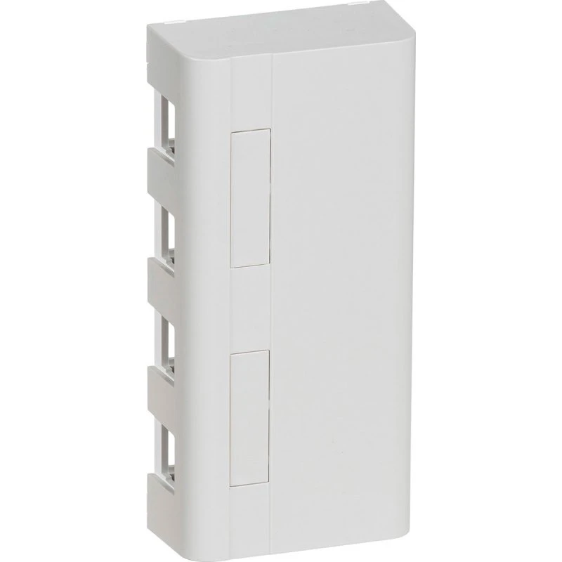 Actassi Softline 212 Montageboks 4xRJ45 Lysegrå