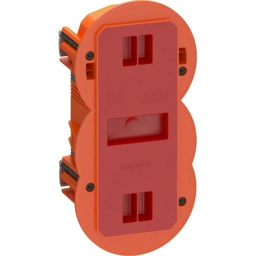 LK Fuga Air Slim forfradåse 2½ modul, orange