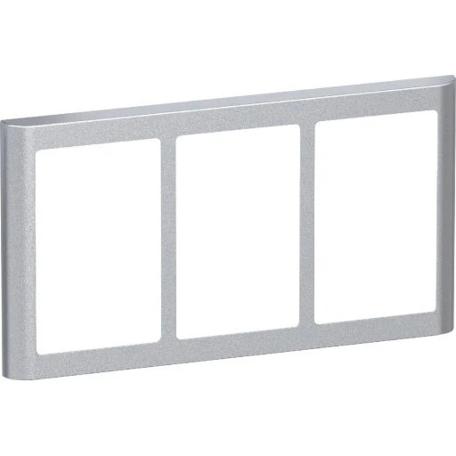 LK Fuga Soft 63 ramme 3x1,5M stålmetallic