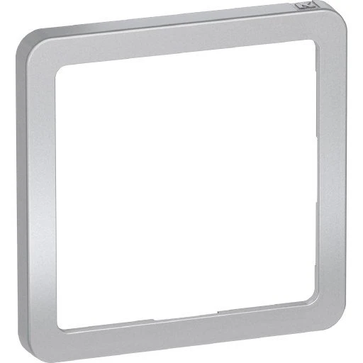LK Fuga Slim Designramme 1 modul, stål, 10 stk