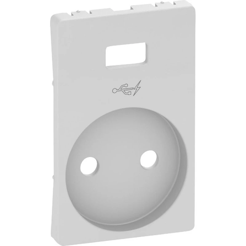 LK Fuga afdækning USB 5V lysegrå 1,5 modul