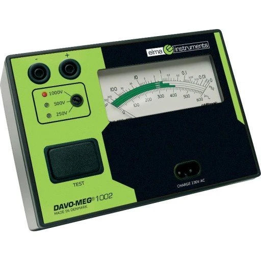 DAVO-MEG 1002 med taske – analog isolationstester