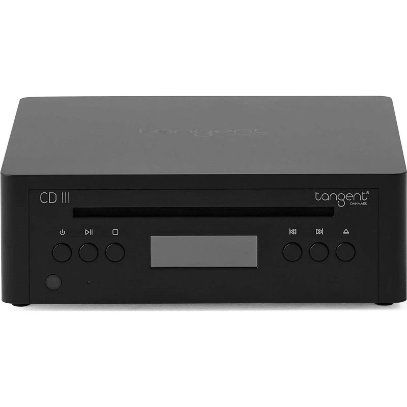 Tangent CD III CD-afspiller, sort med Toslink-udgang