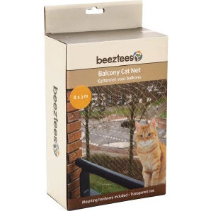 Beeztees Transparent Kattenet til Altan – fås i 5 størrelser