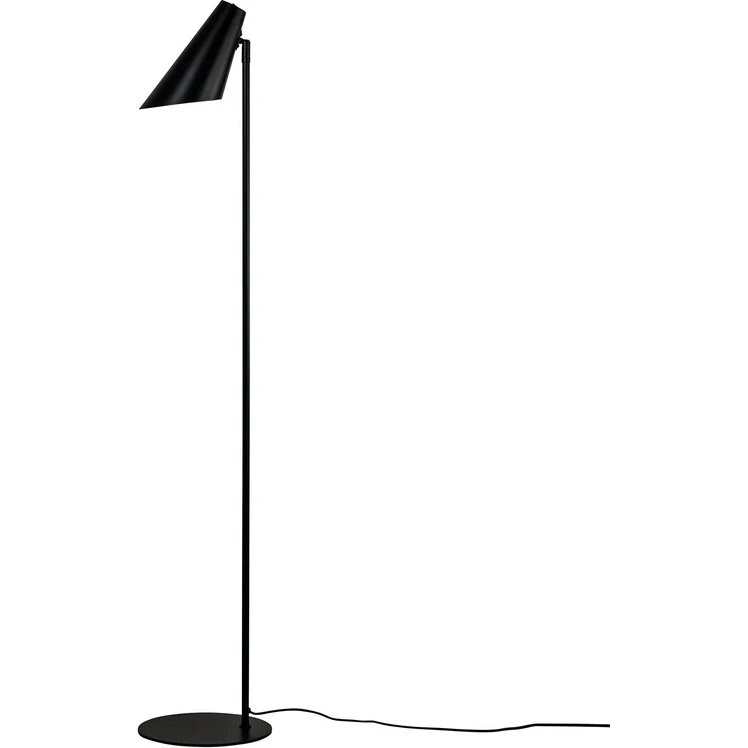 Dyberg Larsen Cale Gulvlampe, Mat Sort