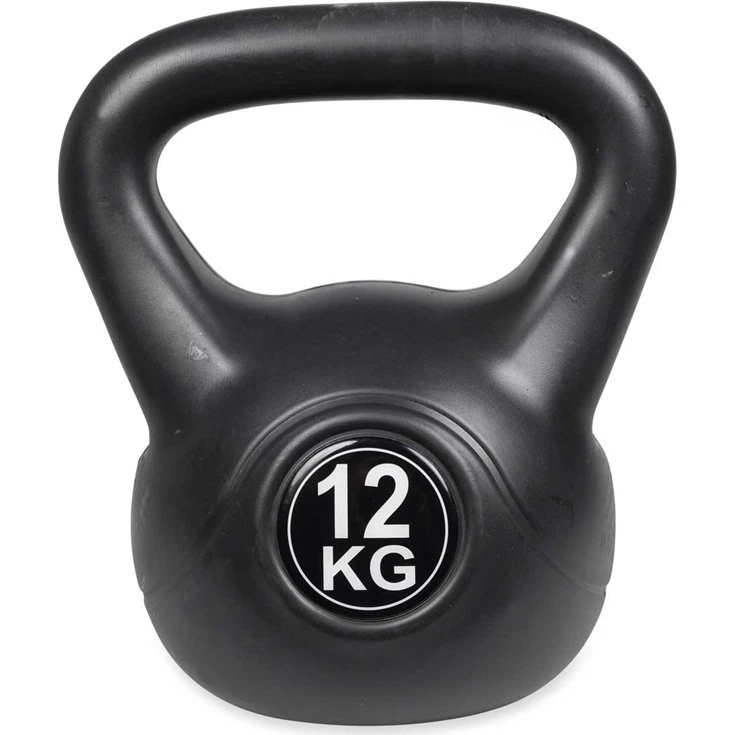 ASG Kettlebell 12 kg i plastik – Ideel til hjemmetræning